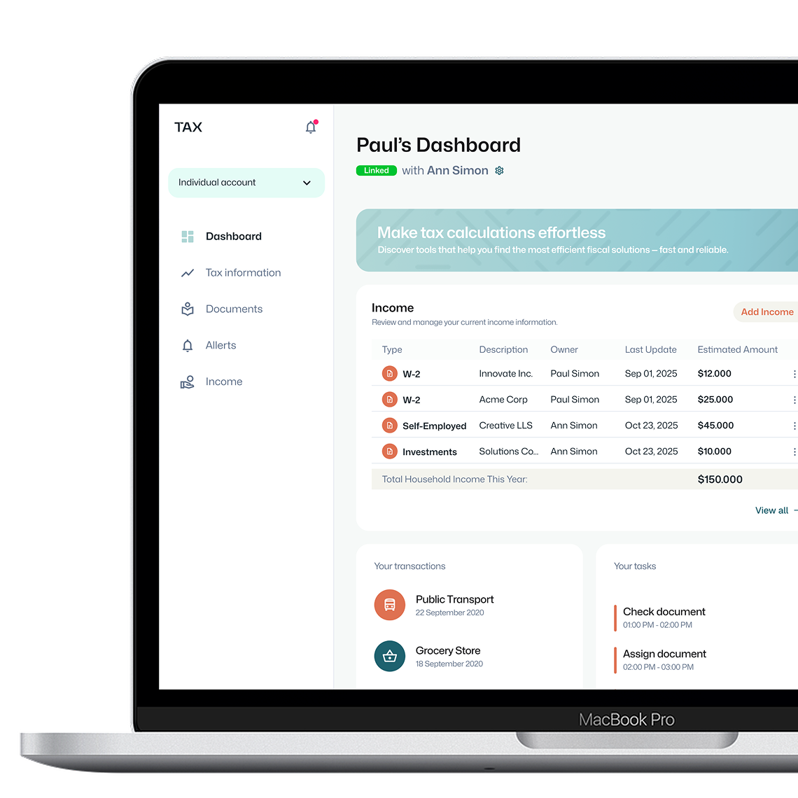 Tax Insights Platform